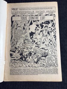 1978 INVINCIBLE IRON MAN French Comic #59/60 GD+ 2.5 George Tuska