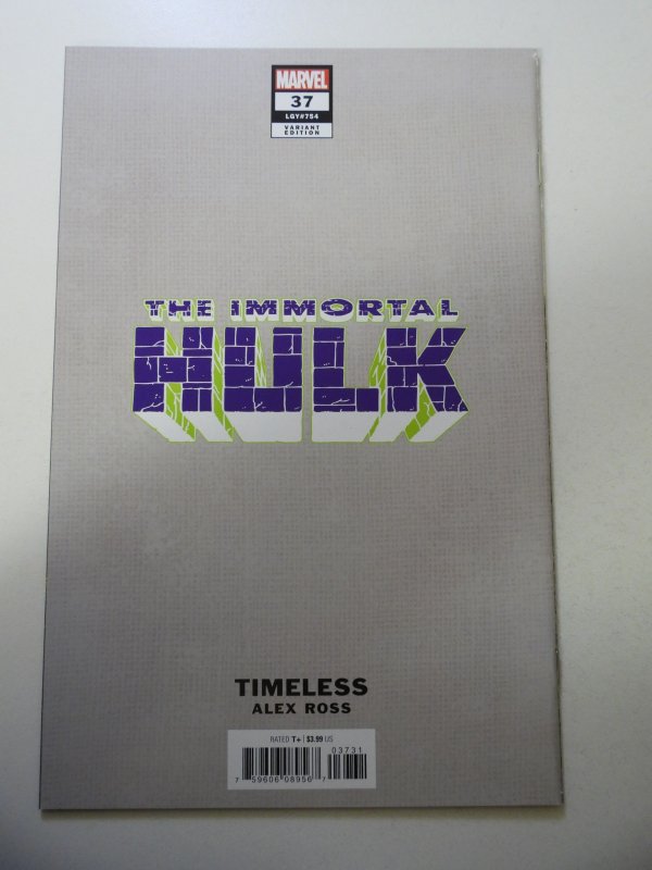 The Immortal Hulk #37 Ross Variant Cover (2020) NM Condition