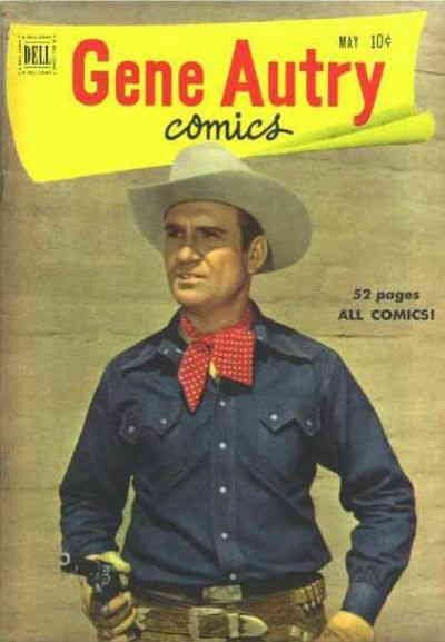 Gene Autry Comics #51 GD ; Dell | low grade comic May 1951 photo cover