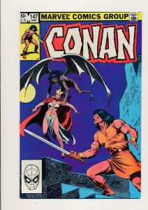 Marvel Comics Lot of 5-CONAN THE BARBARIAN #145-147, 150, 172 F/VF(PF932)