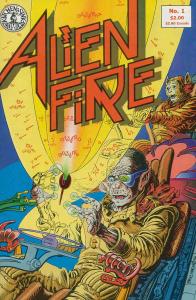 Alien Fire #1 VF ; Kitchen Sink