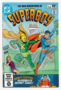 New Adventures of Superboy (1980 DC) #17 FN+, #18 VF