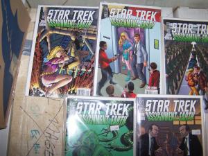 Star Trek: Assignment: Earth #1 2 3 4 5  (2008, IDW) john byrne mini series