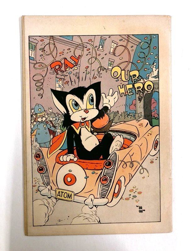 Atom The Cat  #10-1957 - early  Charlton Publications -Atomic Age Animal Humor-V