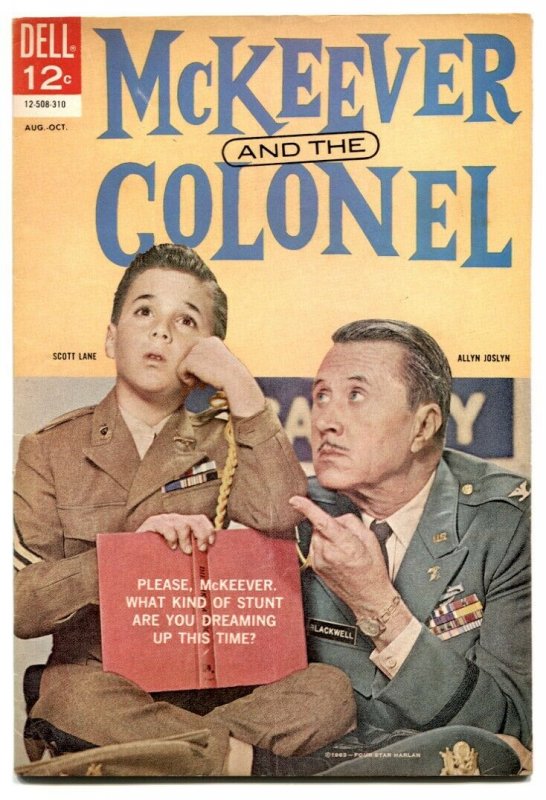 McKeever And The Colonel #3 1963- Dell TV comic- FN 