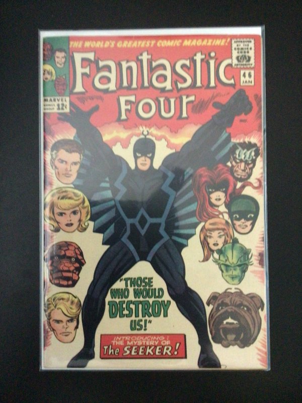 Fantastic Four #46 (1966) 1st Black Bolt, 1st Seeker