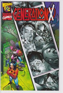 GENERATION X #1/2 (1998) VF 8.0 white paper with Wizard COA.