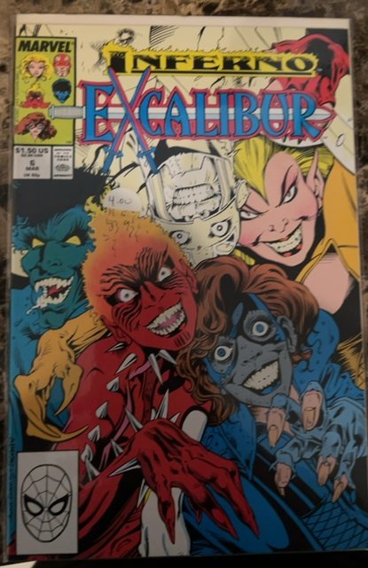 Excalibur #6 (1989) Excalibur 