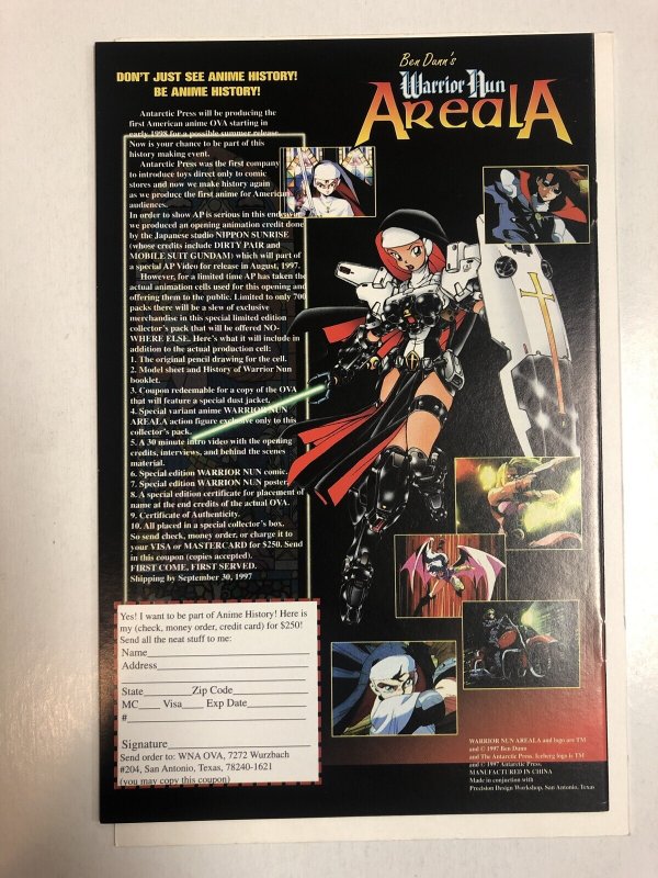 Warrior Nun Areala (1997) # 1 (NM) Netflix !