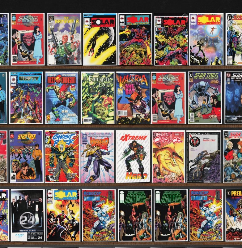 Huge Lot 150+ Comics with Megaton Man, Youngblood, Brigade, Judge Dredd & More!