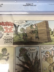 Geiger (2021) # 1 (CGC 9.8) Image Comics • Geoff Johns • Gary Frank • Image