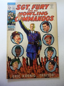 Sgt. Fury #65 (1969) VG/FN Condition