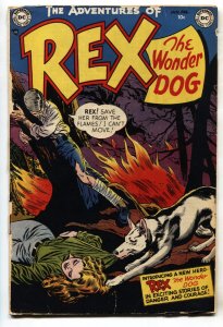 Adventures of Rex The Wonder Dog #1 1952-DC Comics-Alex Toth-rare