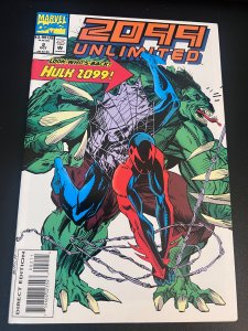 2099 Unlimited #1 - 10 (1993 - 1995) Complete anthology run Cyberpunk Marvel Uni