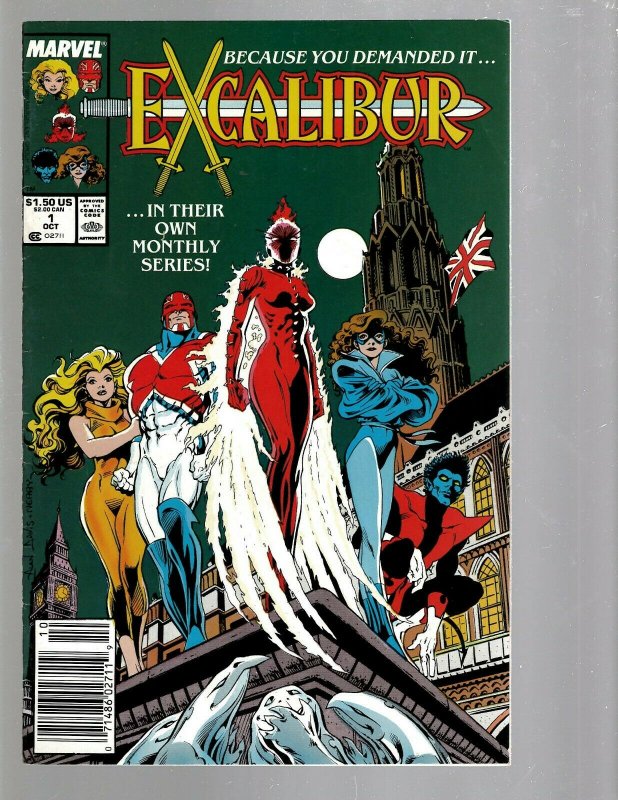 13 Marvel Comics Excalibur #1 2 5 8 9 10 11 12 21 27 29 42 44 J446