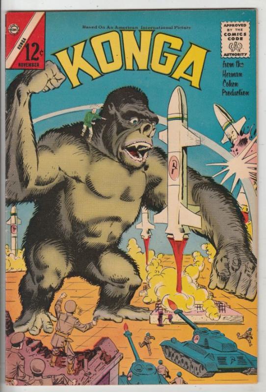 Konga #9 (Nov-62) VF+ High-Grade Konga