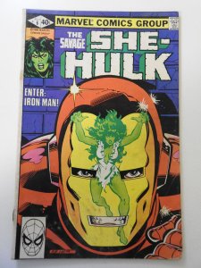 The Savage She-Hulk #6 (1980) GD/VG Condition moisture stain, rusty staples