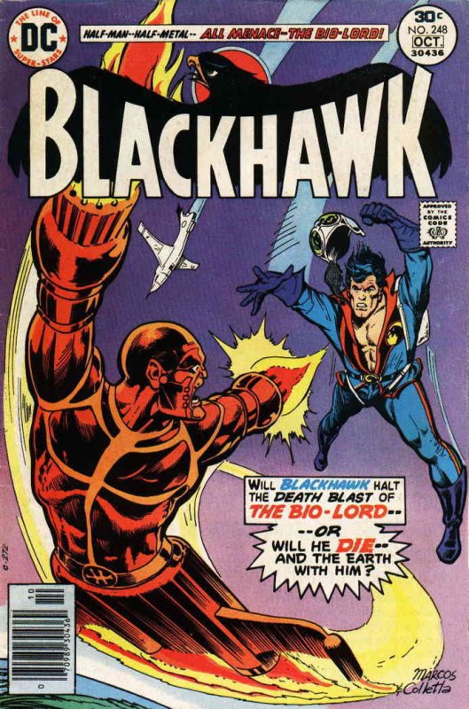 Blackhawk (1st Series) #248 FN ; DC | Bio-Lord September 1976