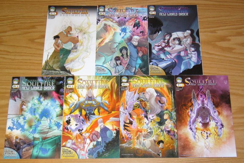 Michael Turner's Soulfire: New World Order #0 & 1-5 VF/NM complete + beginnings