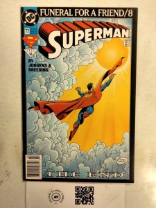 Superman #77 VF+ DC Comics comic book 23 JW48