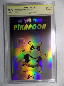 DO YOU POOH PIKAPOOH # 1 COUNTERPOINT CHROMIUM CBCS SS 9.8 SIGNED MARAT AP3