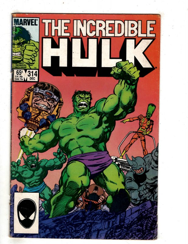 The Incredible Hulk #314 (1985) EJ3