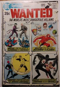 DC Special #8 Wanted (1970) Batman Superman Joker