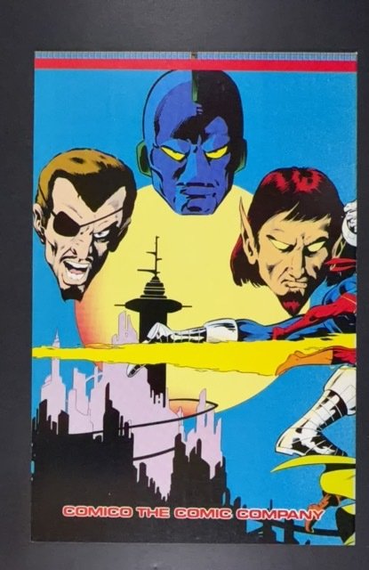 Justice Machine featuring The Elementals #2 Direct Edition (1986)