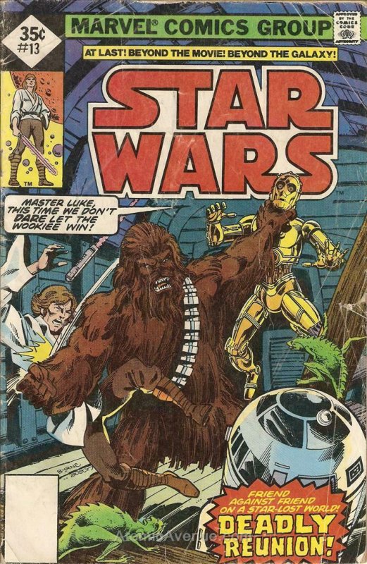 Star Wars #13 (2nd) VG; Marvel | low grade comic - save on shipping - details in