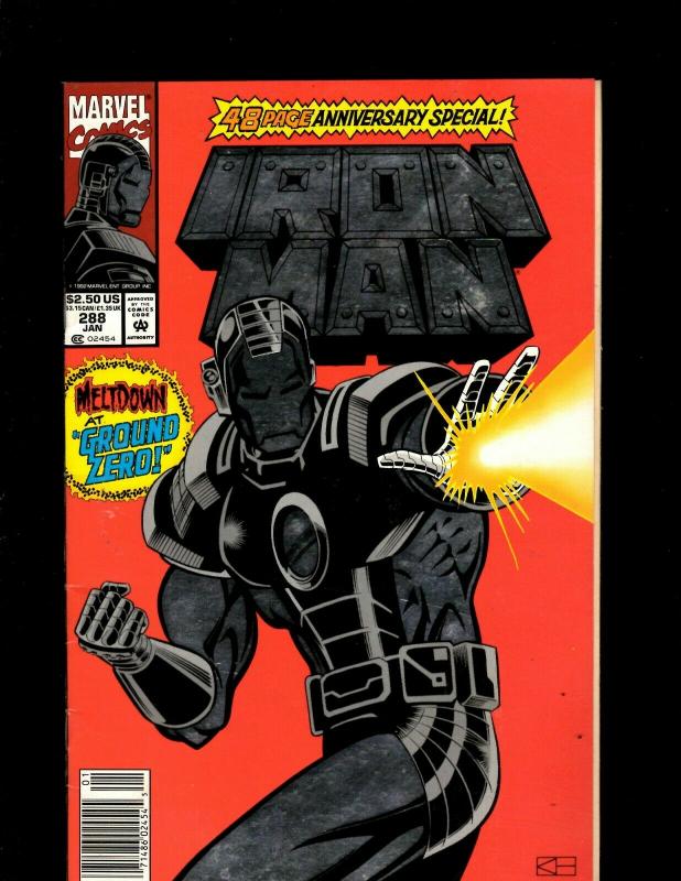 11 Comics Iron Man 270 273 276 279 288 290 292 Annual 15 Action Hour 7 ++ J369