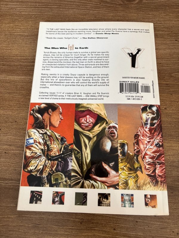Book 3 Y The Last Man DC Comics TPB Graphic Novel Comic Book 12 J379