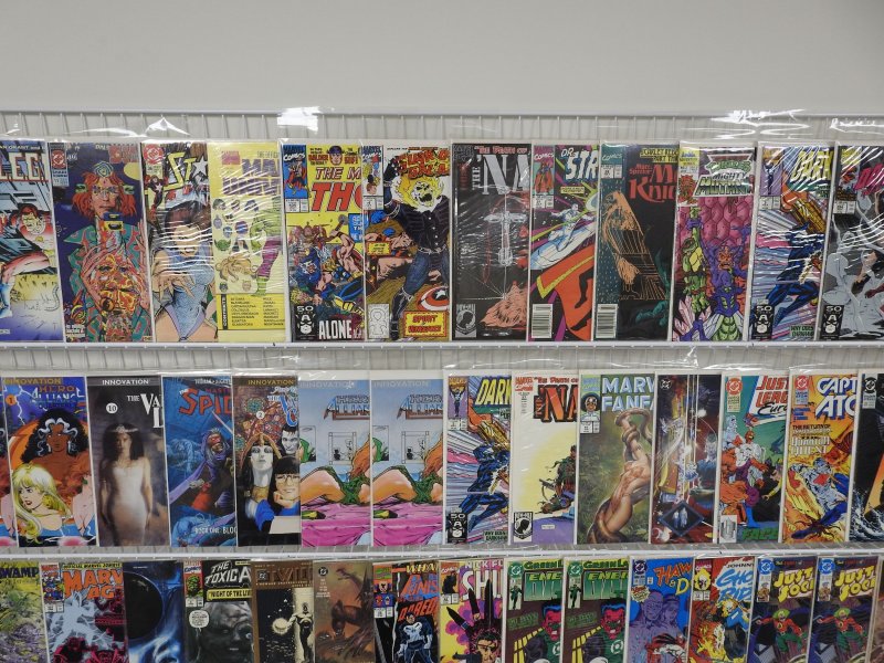 Huge Lot 140+ Comics W/ Superman, Trinity, Moon Knight, +More! Avg VF- Cond!