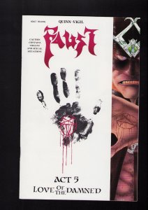 Faust #5 - INTERIOR SIGNED BY TIM VIGIL & DAVID QUINN! (8.5) 1989