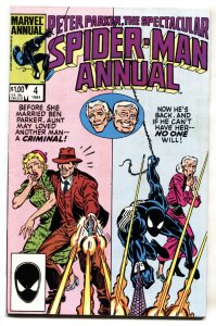 Spectacular Spider-Man Annual #4 1984 1st Tamara Blake/Iron cat-comic book 