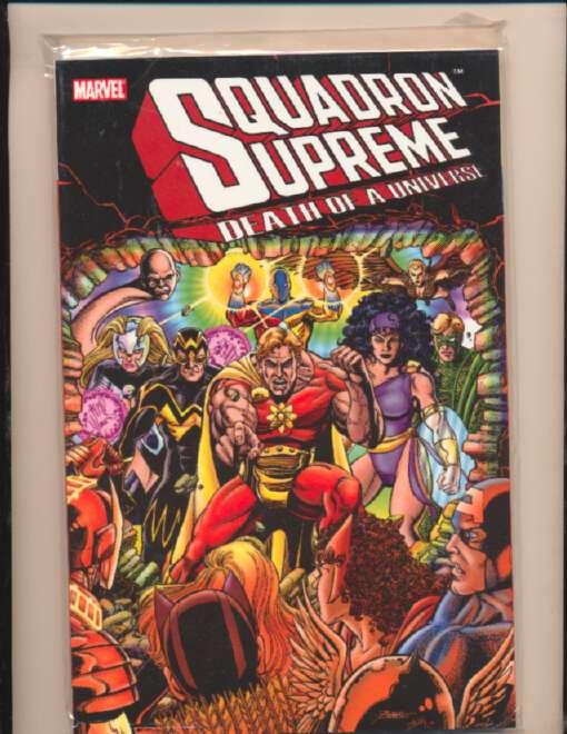 Squadron Supreme (1985 series) Death of a Universe TPB #1, NM + (Actual scan)