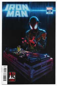 Iron Man #12 Miles Morales 10th Anniversary Variant (Marvel, 2021) VF/NM