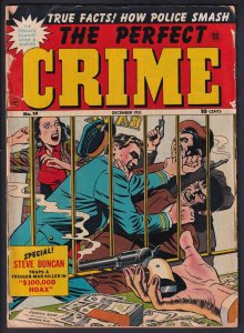 Perfect Crime 19 (1951) FR Golden Age Cross comic