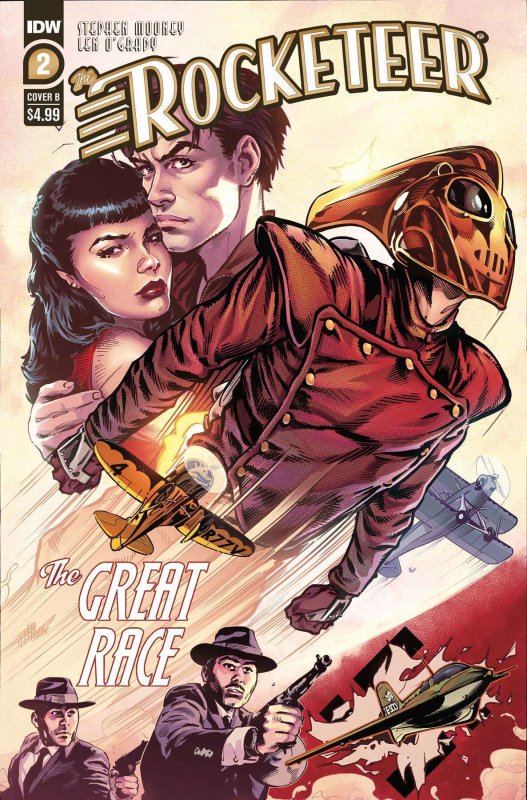 Rocketeer, The: The Great Race #2B VF ; IDW
