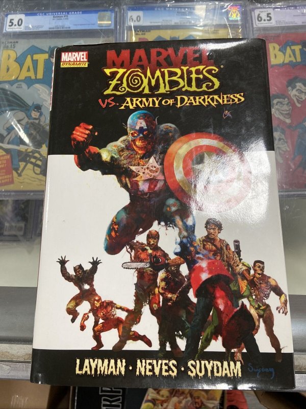 Marvel Zombies vs Army Of Darkness HC Leyman/Neves/Suydam Comic Books
