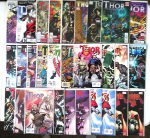 LOT: ALL Thor 50 Items spanning titles and series. VF- (7.5) Average!