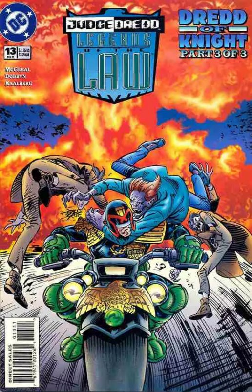 JUDGE DREDD: LEGENDS OF THE LAW (1994 DC) #13 CVR A JOHN BYRNE