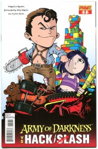 ARMY OF DARKNESS HACK SLASH #1, NM, Variant, 2013, Horror, more AOD in store