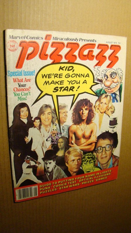 PIZZAZZ 11 FRAMPTON TATUM O'NEAL 1978 POP CULTURE