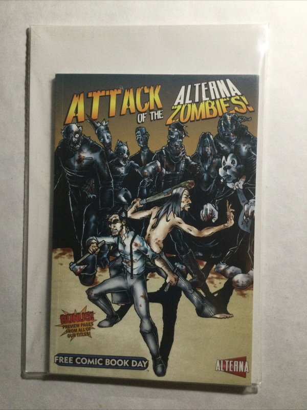 Attack Of The Alterna Zombies Free Comic Book Day Fcbd Near Mint Nm Alterna