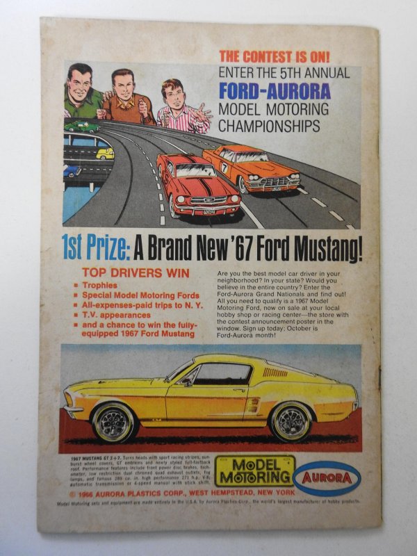 Superboy #134 (1966) VG Condition moisture stain