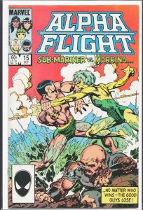 Alpha Flight #15 (1984) Alpha Flight