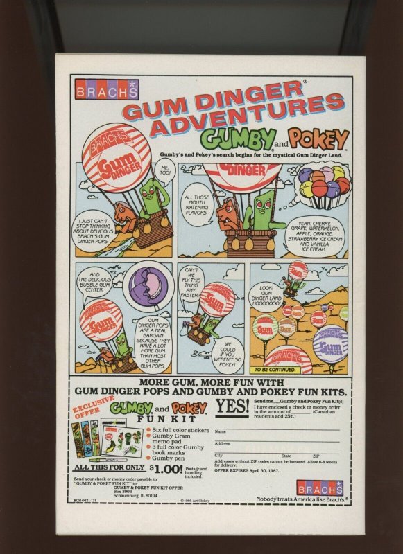 (1987) Comet Man #1: COPPER AGE! (8.5/9.0)