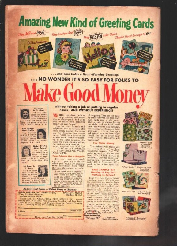 Patsy Walker #49 1953-Atlas-Hedy Wolf-Wendy Parker-Al Jaffee-paper dolls-G