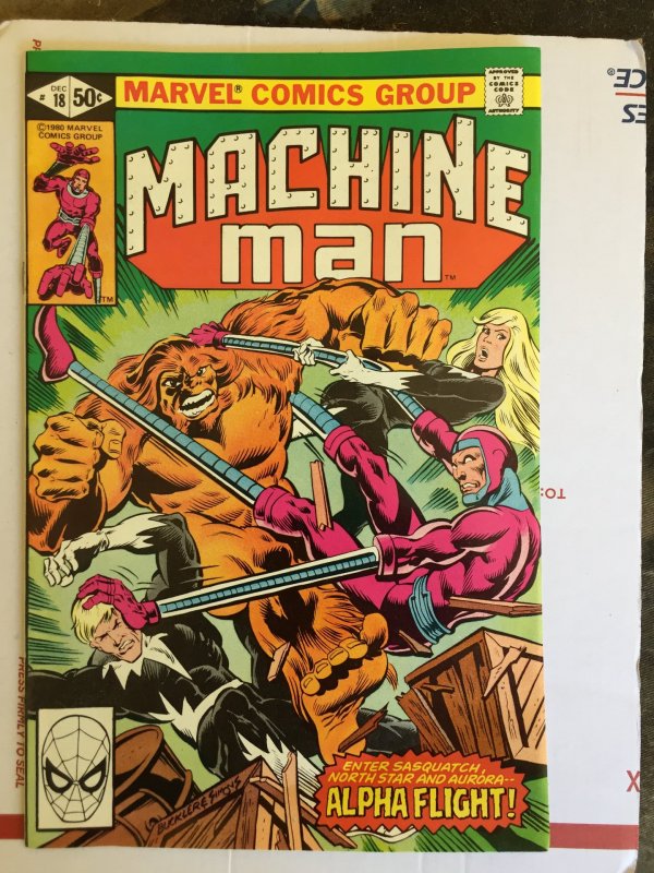 Machine Man #18