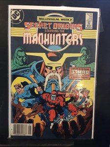 SECRET ORIGINS #22 Jan. 1988 DC Comics The Manhunters